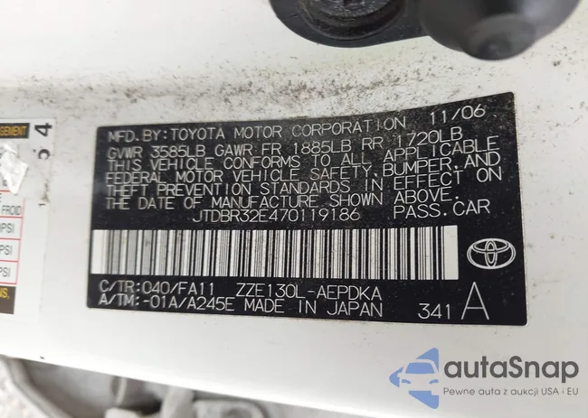 JTDBR32E470119186: 44349939