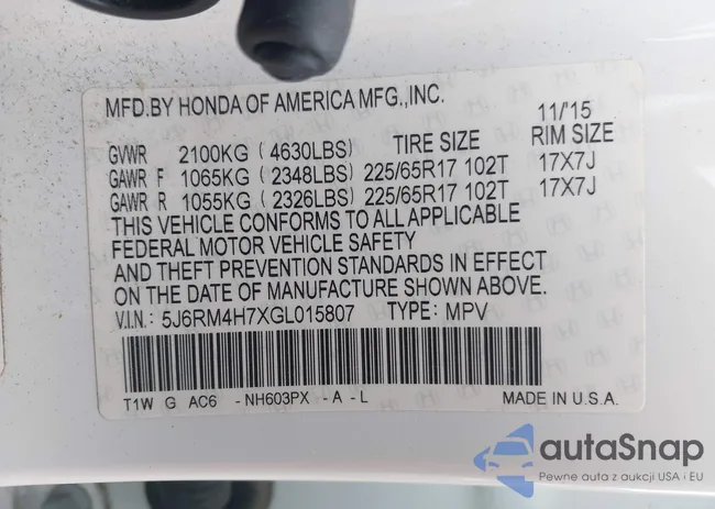 5J6RM4H7XGL015807: 44351063