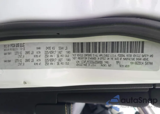 1C4PJMCS3GW358099: 44351107