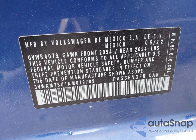 3VWNM7BU1NM019709: 44351244