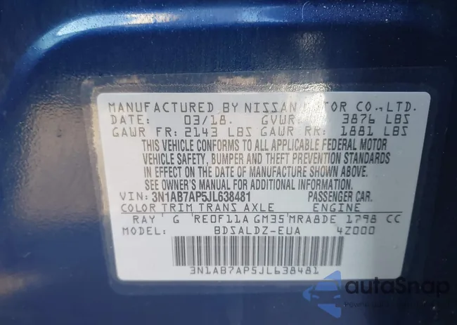 3N1AB7AP5JL638481: 44350628