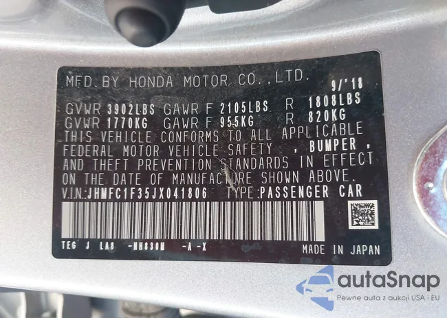 JHMFC1F35JX041806: 44350899