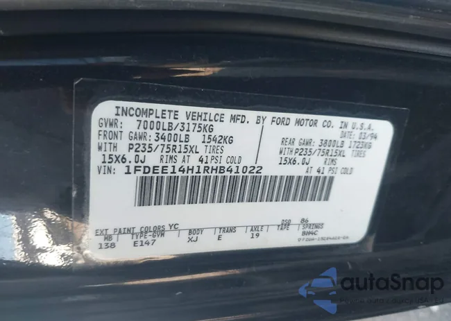 1FDEE14H1RHB41022: 44351954