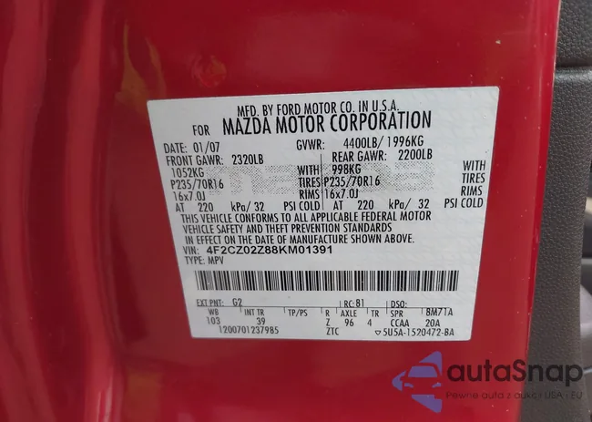 4F2CZ02Z88KM01391: 44352063