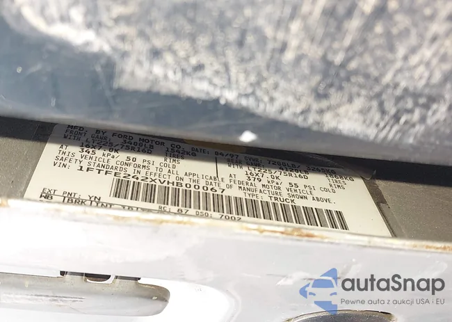 1FTNE24L6WHB39034: 44352130