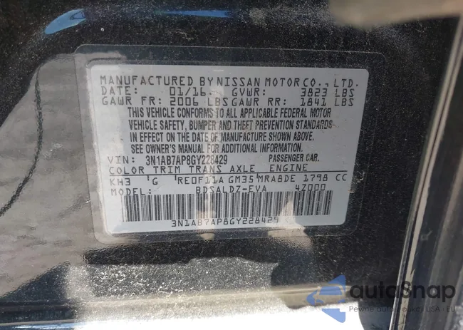 3N1AB7AP8GY228429: 44352500