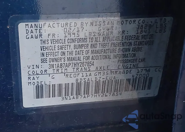 3N1AB7AP7HY267854: 44351873