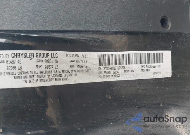 3C3CFFBR0CT179775: 44353023