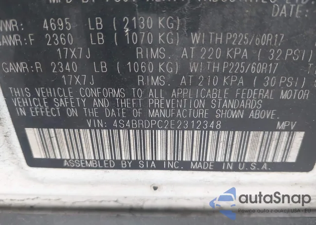 4S4BRDPC2E2312348: 44353114