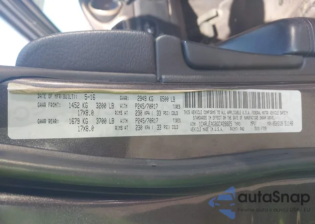 1C4RJEAG8GC428825: 44353388