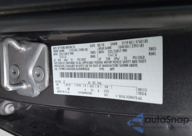 1FMCU9GD6JUD08522: 44353536