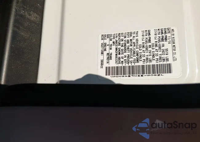 JN8CS1MW2FM482357: 44352565