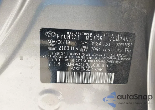 KMHD84LF3LU030085: 44352618