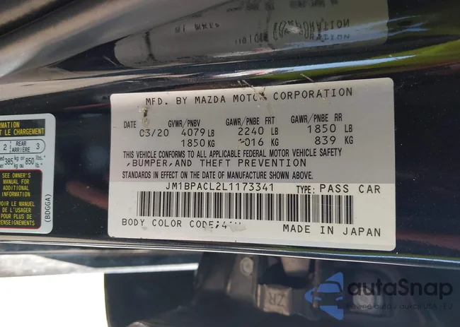 JM1BPACL2L1173341: 44352709