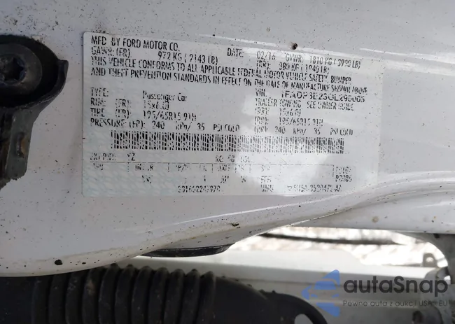 1FADP3E23GL295005: 44352765