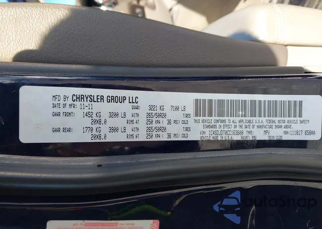 1C4SDJDT0CC163600: 44352775