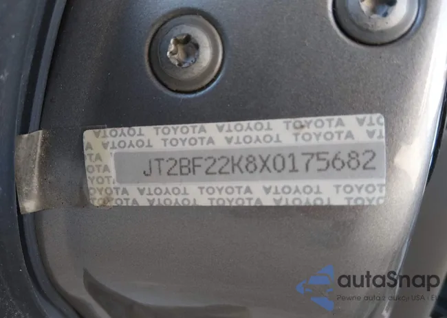 JT2BF22K8X0175682: 44352889