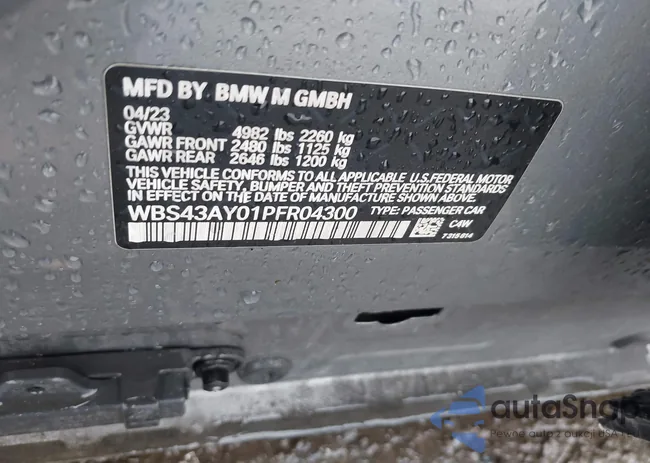 WBS43AY01PFR04300: 44354079