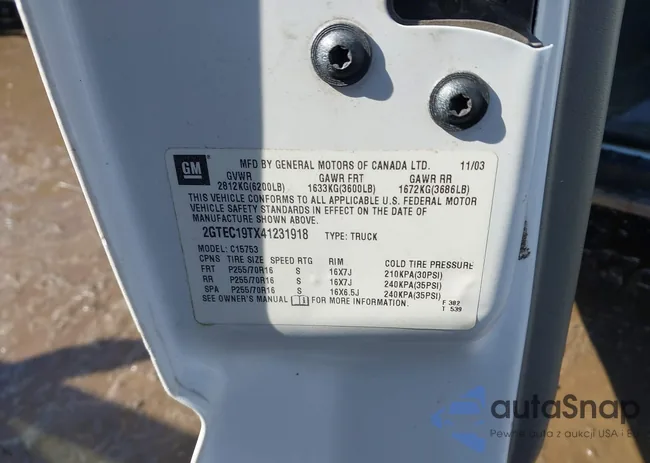 2GTEC19TX41231918: 44354358