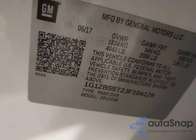 1G1ZB5ST2JF104129: 44354492