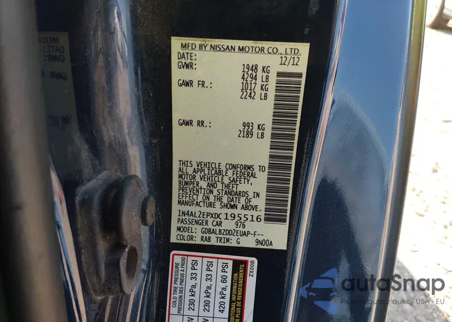 1N4AL2EPXDC195516: 44353608