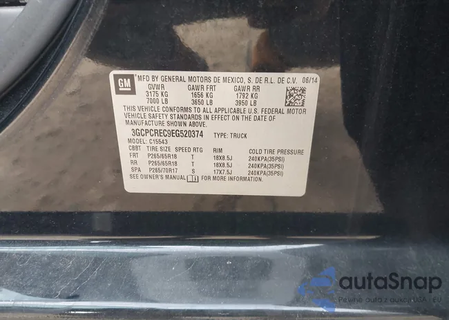 3GCPCREC9EG520374: 44355012