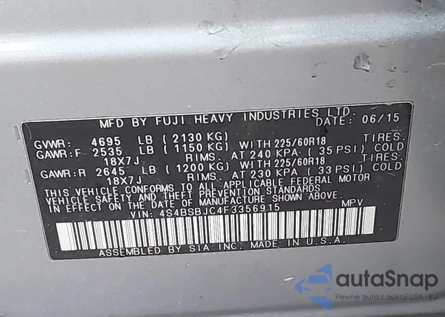 4S4BSBJC4F3356915: 44355092