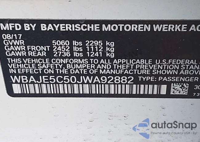 WBAJE5C50JWA92882: 44355336