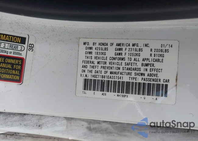 1HGCT1B81EA007541: 44355480