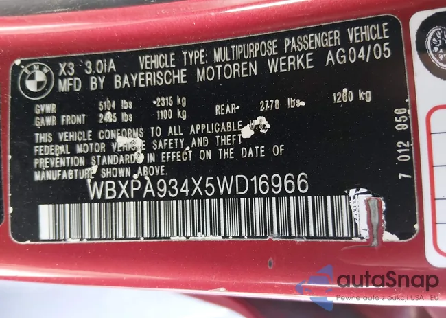 WBXPA934X5WD16966: 44355995