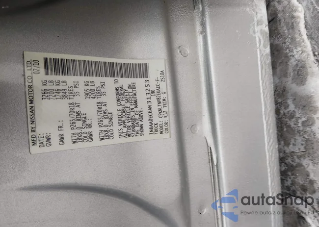 1N6AA0EC6AN313253: 44356011