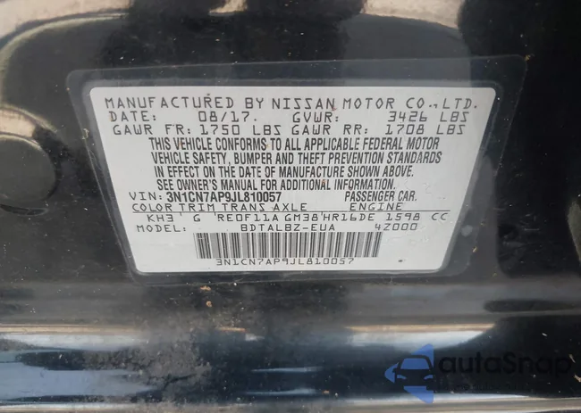 3N1CN7AP9JL810057: 44356237