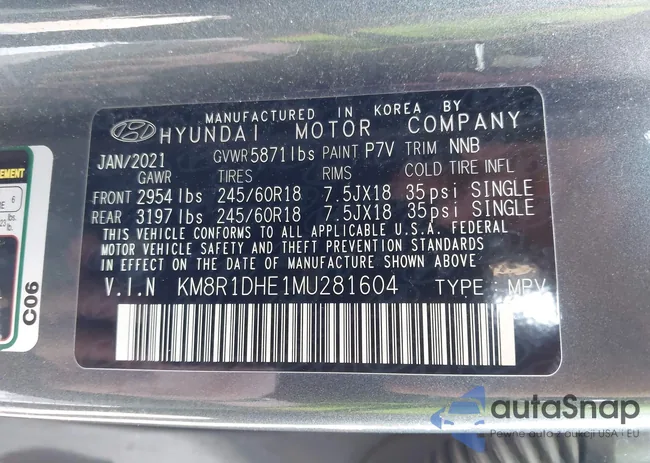 KM8R1DHE1MU281604: 44356491