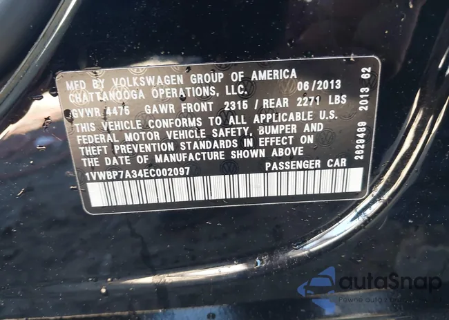 1VWBP7A34EC002097: 44356980