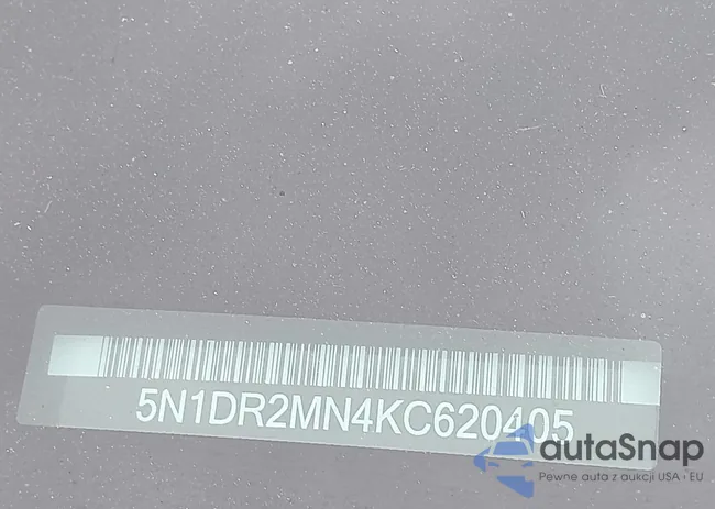 5N1DR2MN4KC620405: 44357012