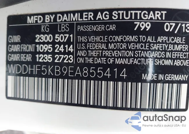 WDDHF5KB9EA855414: 44357074