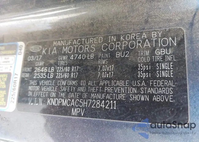 KNDPMCAC5H7284211: 44357325