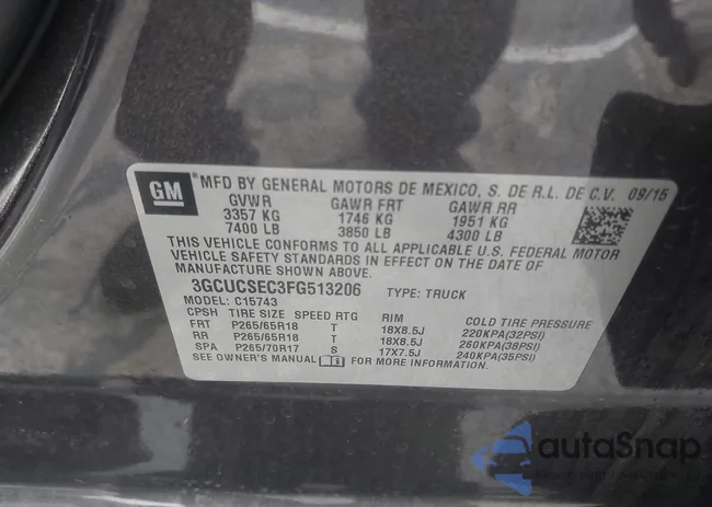 3GCUCSEC3FG513206: 44357389