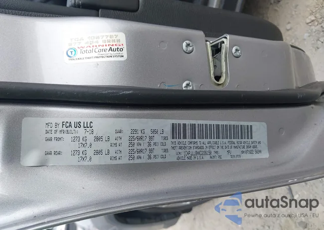 1C4PJLLBXKD226150: 44357458