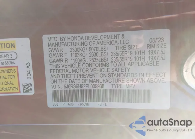 5J6RS6H92PL009938: 44356695