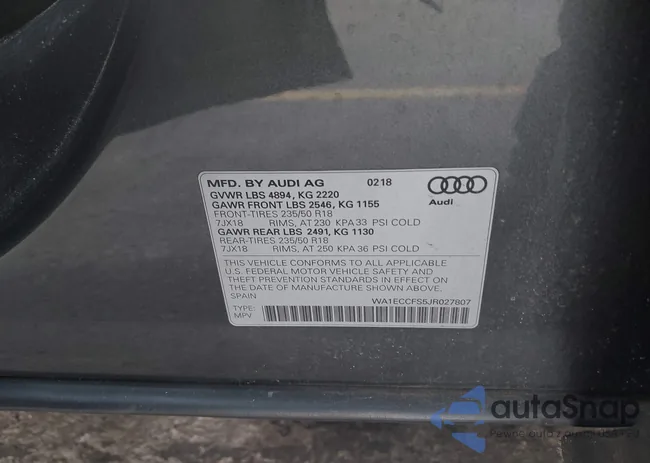 WA1ECCFS5JR027807: 44356776