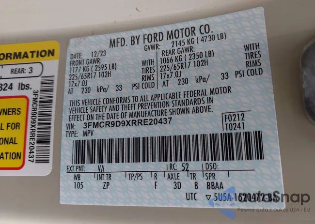 3FMCR9D9XRRE20437: 44356857