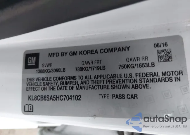 KL8CB6SA5HC704102: 44358041