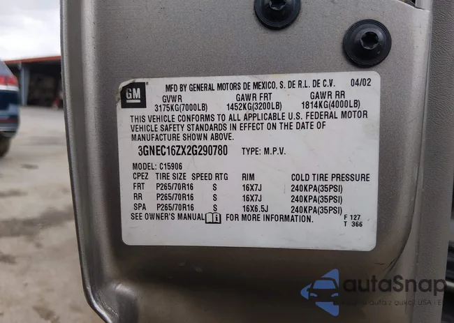 3GNEC16ZX2G290780: 44358077