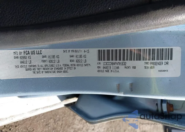 1C3CCCAB4FN701632: 44358203