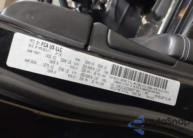 1C4RJFCG2GC350917: 44358227