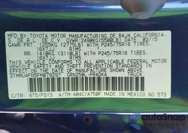 3TMMU4FN5FM079297: 44358416