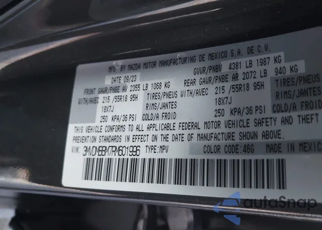 3MVDMBBM7RM601996: 44357547