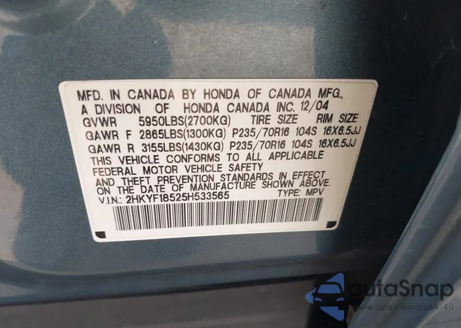 2HKYF18525H533565: 44357628