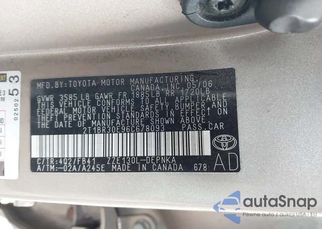 2T1BR30E96C678093: 44357795